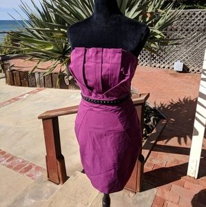 Guess strapless dress